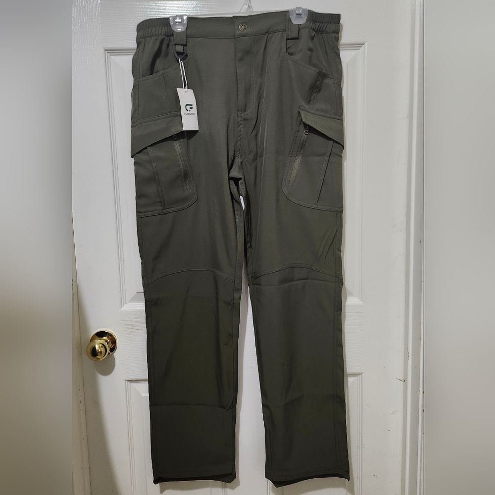 FLEXCAMO Men's Green Pants XL - 38-30